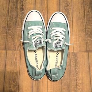 Converse Shoreline Slip size 8 Herby, white, black